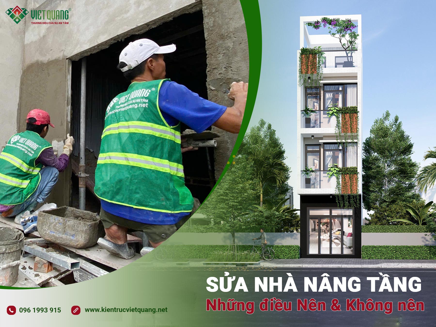 10 điều NÊN và KHÔNG NÊN khi sửa chữa nhà nâng tầng 10 điều NÊN và KHÔNG NÊN khi sửa chữa nhà nâng tầng